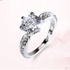 Elegant and luxurious wedding ring, women's Korean version of the living mouth ring - Trendy Hati