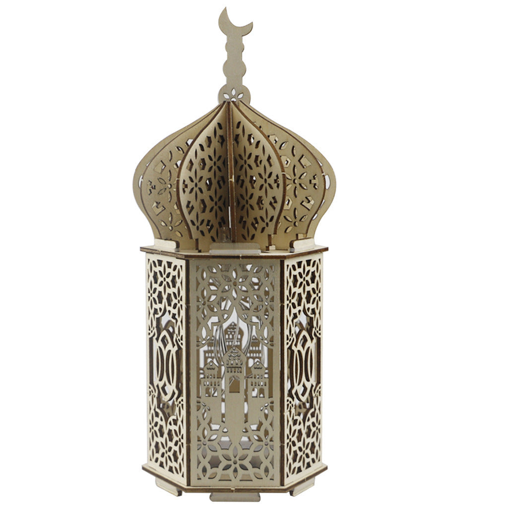 Ramadan Festival Decorative Wooden Crafts Ornaments