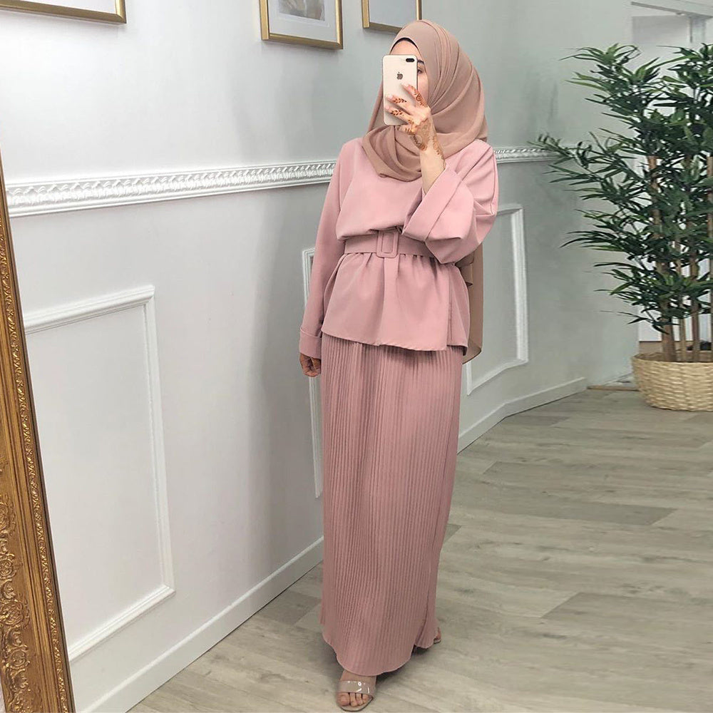 Ramadan Eid Mubarak Abaya Dubai Turkey Hijab Dress Muslim