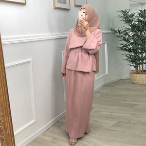 Ramadan Eid Mubarak Abaya Dubai Turkey Hijab Dress Muslim