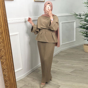 Ramadan Eid Mubarak Abaya Dubai Turkey Hijab Dress Muslim