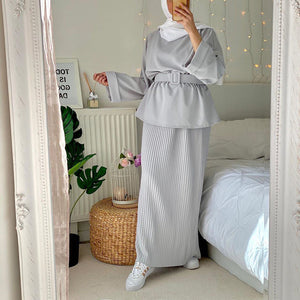 Ramadan Eid Mubarak Abaya Dubai Turkey Hijab Dress Muslim