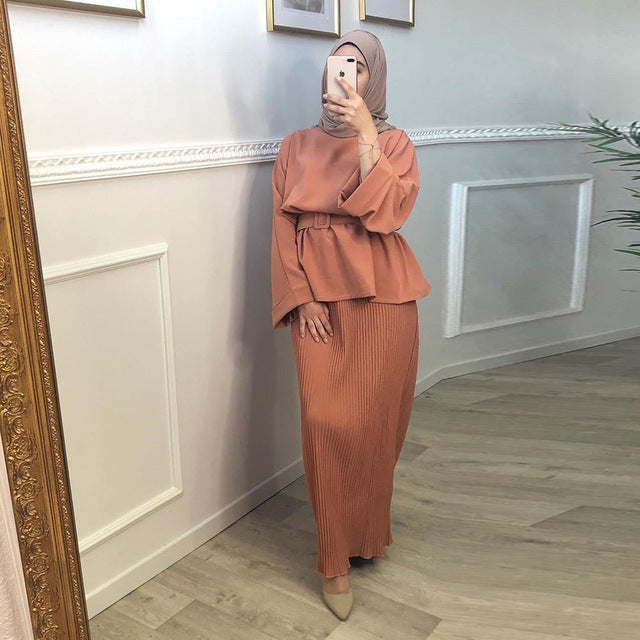 Ramadan Eid Mubarak Abaya Dubai Turkey Hijab Dress Muslim