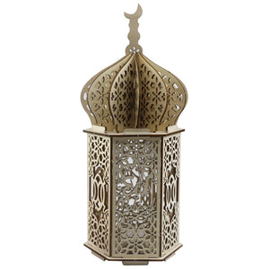 Ramadan Festival Decorative Wooden Crafts Ornaments