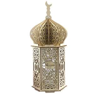 Ramadan Festival Decorative Wooden Crafts Ornaments