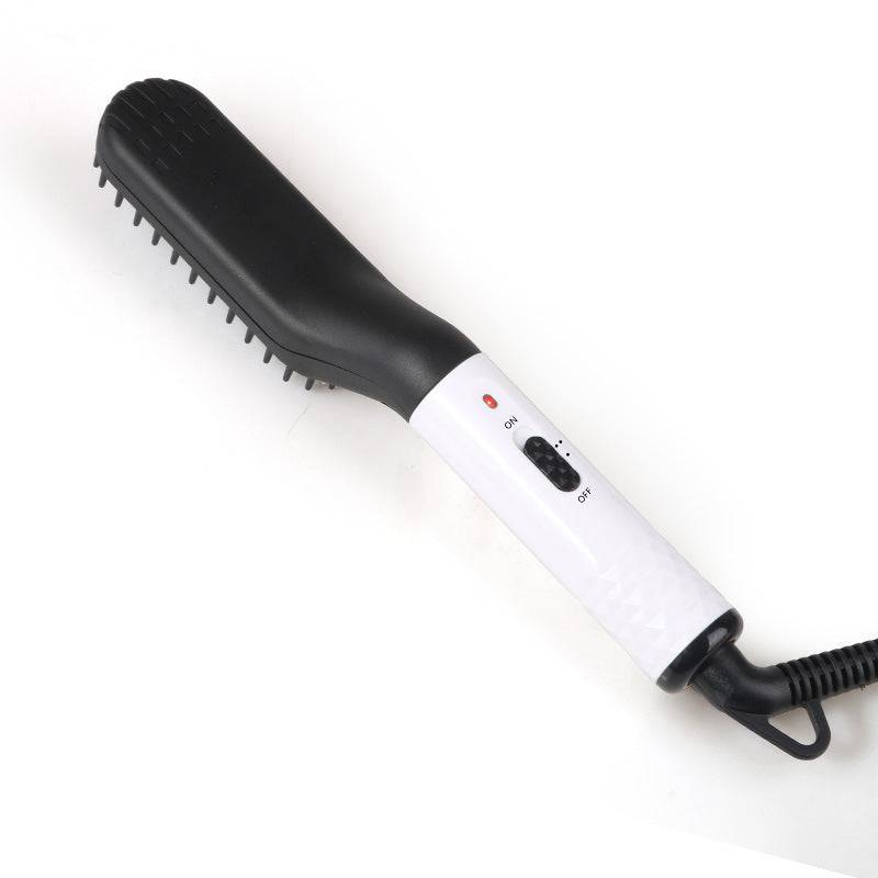 Multifunctional Hair Straightener Hair Comb Brush Men Beard Straightener Straightening - Trendy Hati