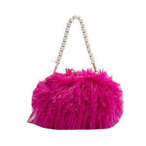 Plush Bag Sweet Girl Portable - Trendy Hati