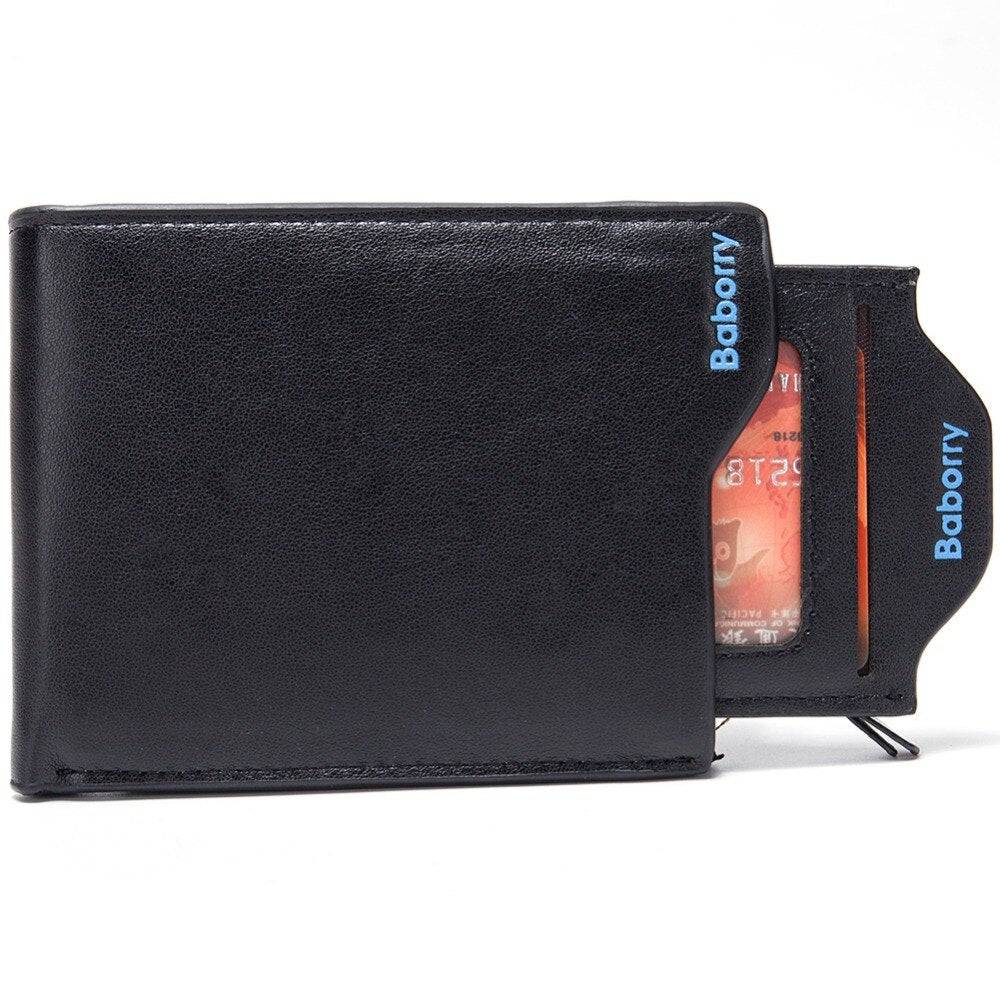 Men wallets Coin purse mens wallet male money purses Soft Card Case New classic soild pattern designer wallet - Trendy Hati