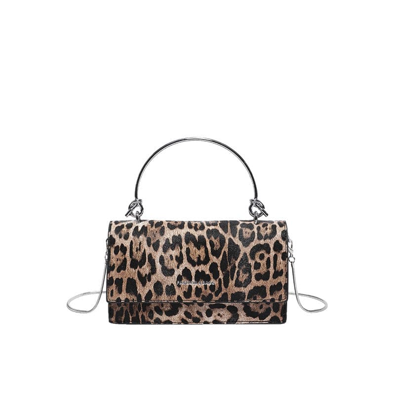 Women's Fashion Leopard-print Shoulder Bag - Trendy Hati