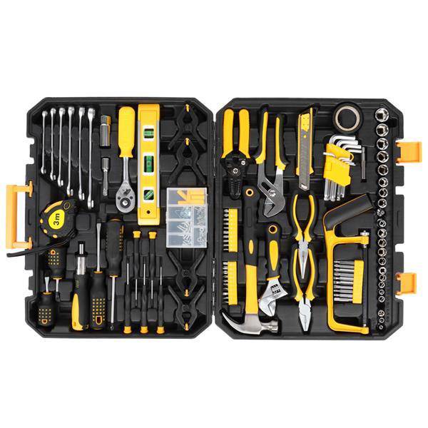 198pc Tool Set Black & Yellow - Trendy Hati