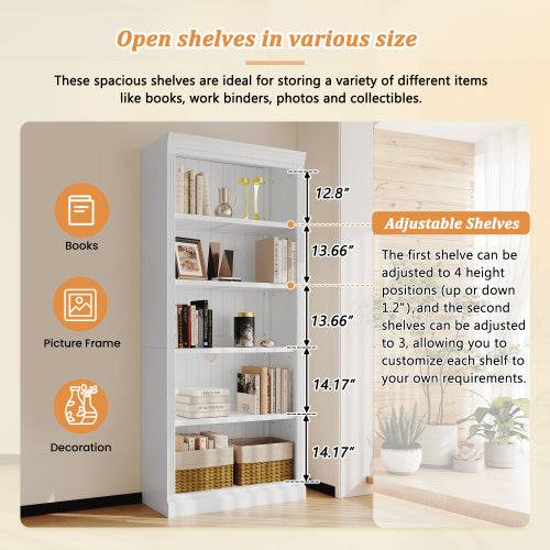 5 Tiers Of Home Decor Bookshelves - Trendy Hati