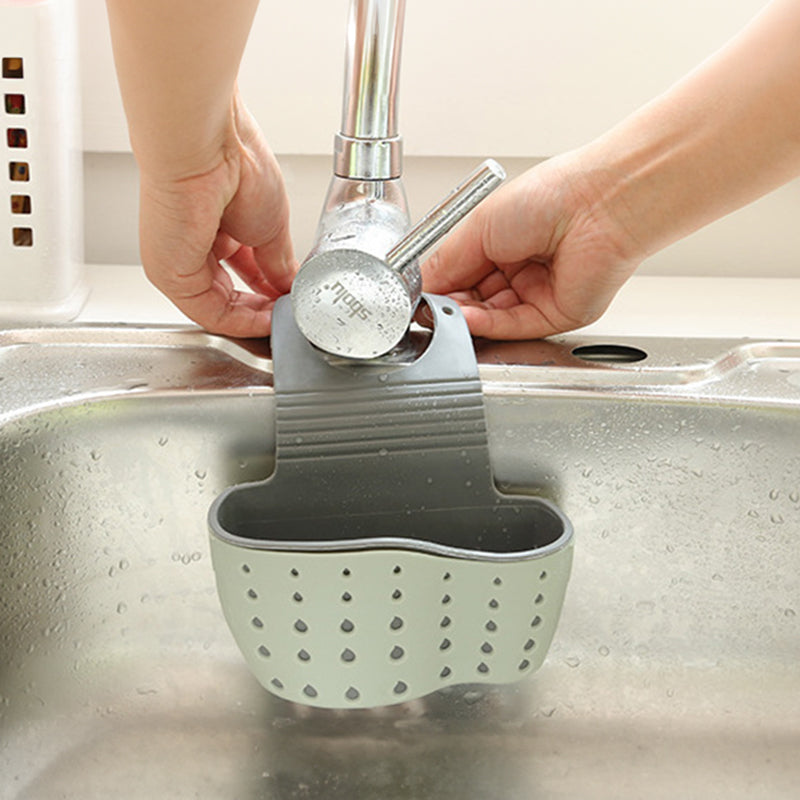 Kitchen sink drainer: a multi - functional organizer for countertop dishes, sponges. A handy kitchen accessory.