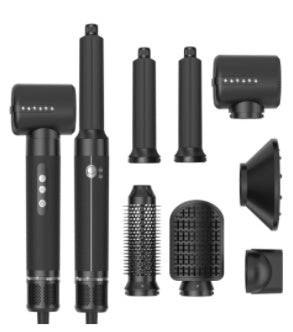 7-in-1 Hot Air Comb Automatic Curling Wand - Trendy Hati