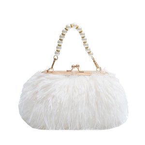 Plush Bag Sweet Girl Portable - Trendy Hati