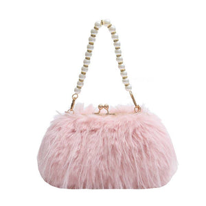 Plush Bag Sweet Girl Portable - Trendy Hati