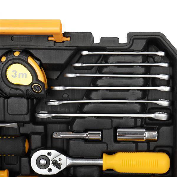 198pc Tool Set Black & Yellow - Trendy Hati