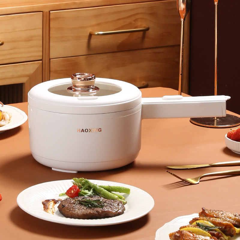 Multi-function Electric Cooking Pot Dormitory Student Household Small Electric Pot Integrated Electric Fried Noodles 1 Person 2 Non-stick Electric Hot Pot