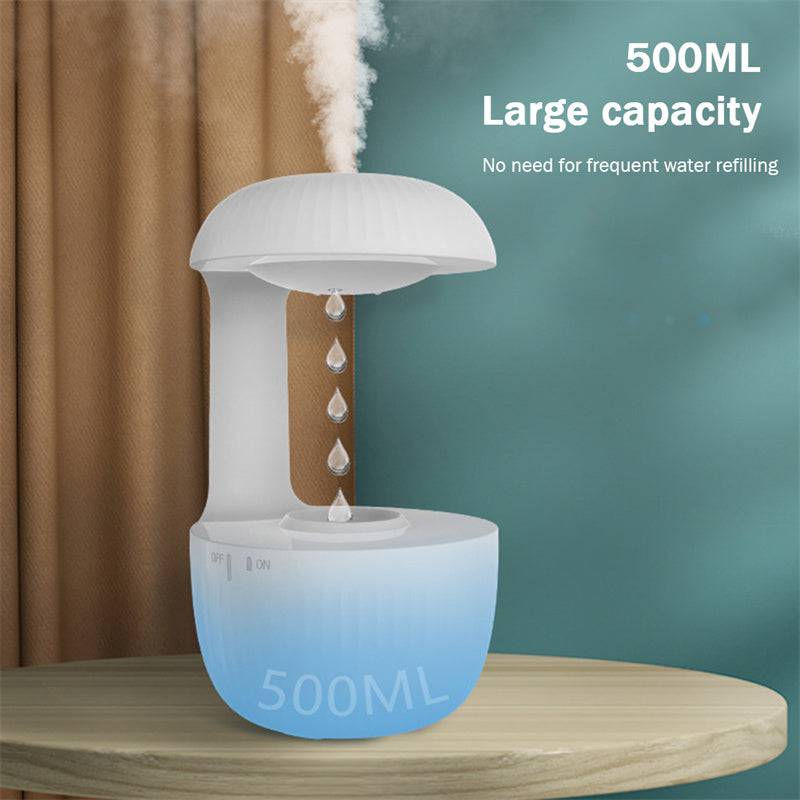 Anti-gravity Air Humidifier Mute Countercurrent Humidifier Levitating Water Drops Cool Mist Maker Fogger Relieve Fatigue - Trendy Hati