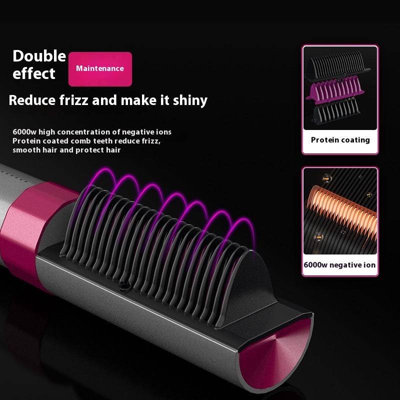 Anion Wireless Straight Comb Wireless Rechargeable Version Portable Dual-purpose - Trendy Hati