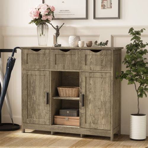 Storage Cabinets,Wooden Floor Cabinet,with Drawers And Shelves Storage Cabinets,Accent Cabinet For Living Room,Bedroom,Bathroom Furniture Home Decor - Trendy Hati