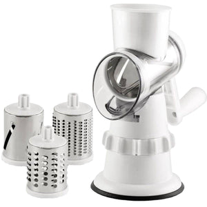 3 In 1 Vegetable Slicer Manual Kitchen Accessories Grater For Vegetable Cutter Round Chopper Mandolin Shredder Potato Home Kitchen Supplies Kitchen Gadgets - Trendy Hati