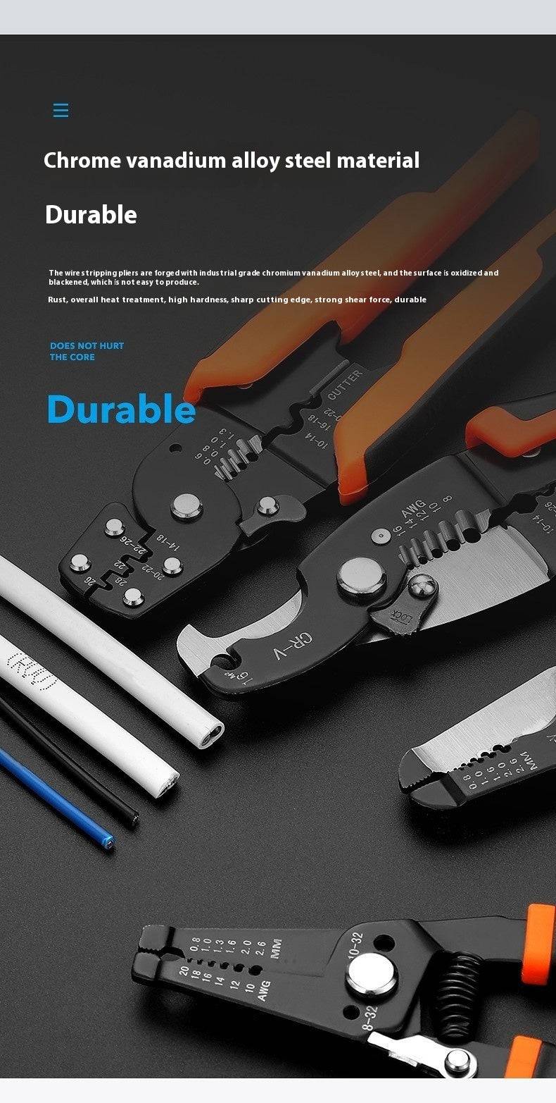 Multifunctional Electrician Wire Stripping Pliers Tool - Trendy Hati