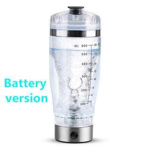 Electric Protein Shake Stirrer USB Shake Bottle Milk Coffee Blender Kettle Sports And Fitness Charging Electric Shaker Cup - Trendy Hati