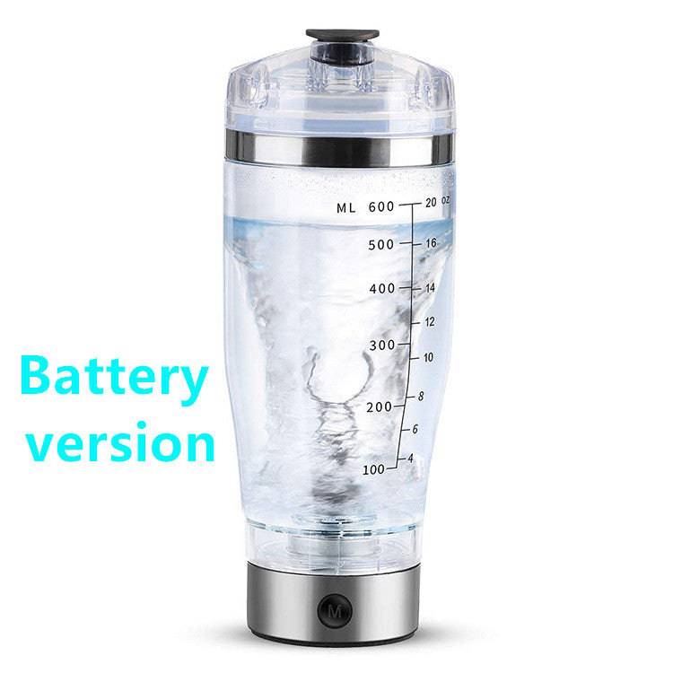 Electric Protein Shake Stirrer USB Shake Bottle Milk Coffee Blender Kettle Sports And Fitness Charging Electric Shaker Cup - Trendy Hati