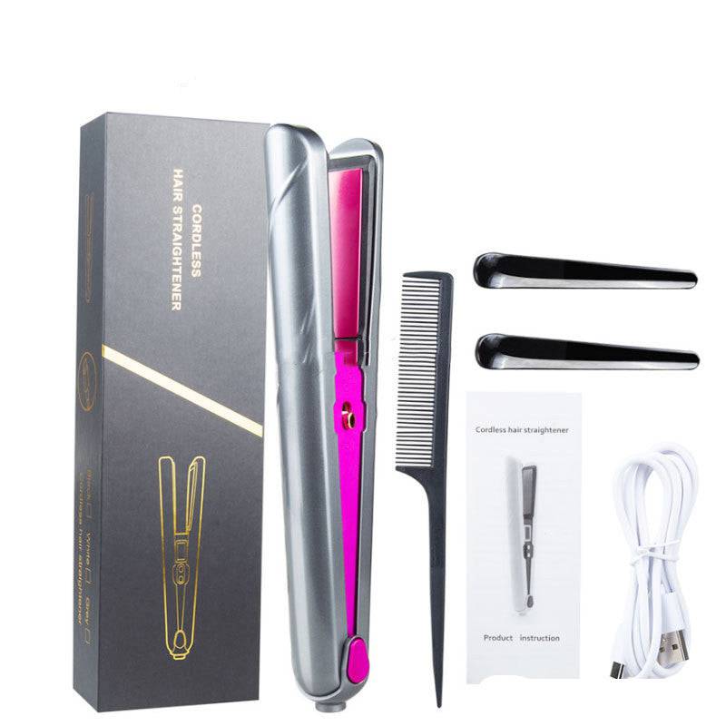 Outgoing Wireless Portable Hair Straightener Splint USB Charging - Trendy Hati