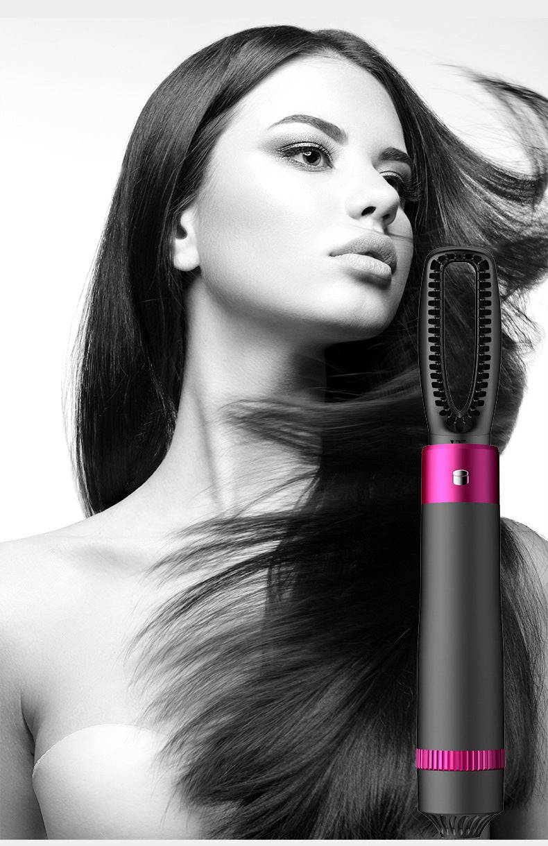 Professional 5 In 1 Hair Dryer Brush Dryer And Straightening Brush Electric Hair Styling Tool Automatic Hair Curler Beauty Supplies Gadgets - Trendy Hati