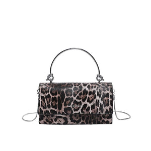 Women's Fashion Leopard-print Shoulder Bag - Trendy Hati