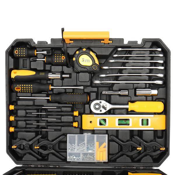 198pc Tool Set Black & Yellow - Trendy Hati