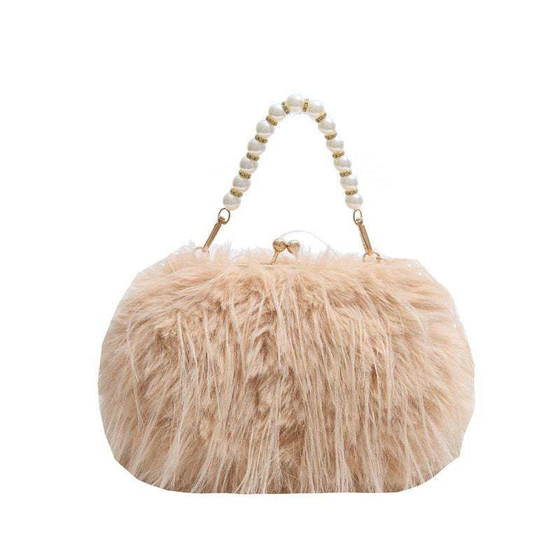 Plush Bag Sweet Girl Portable - Trendy Hati