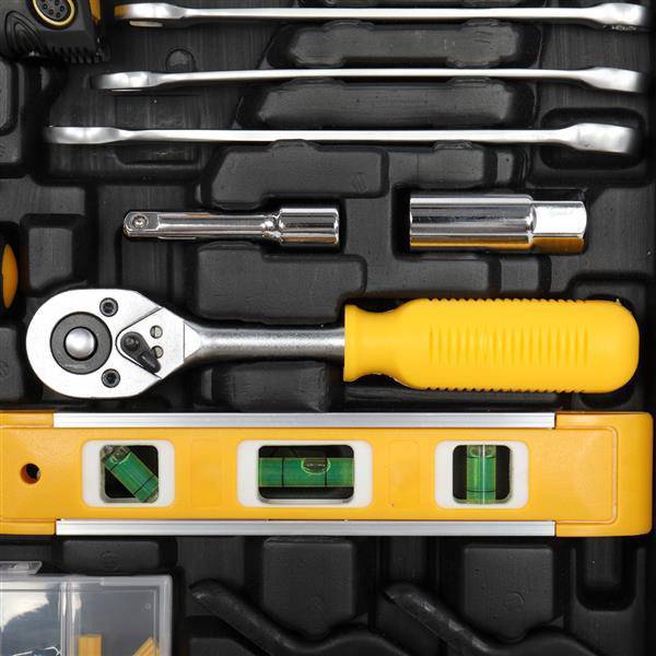 198pc Tool Set Black & Yellow - Trendy Hati