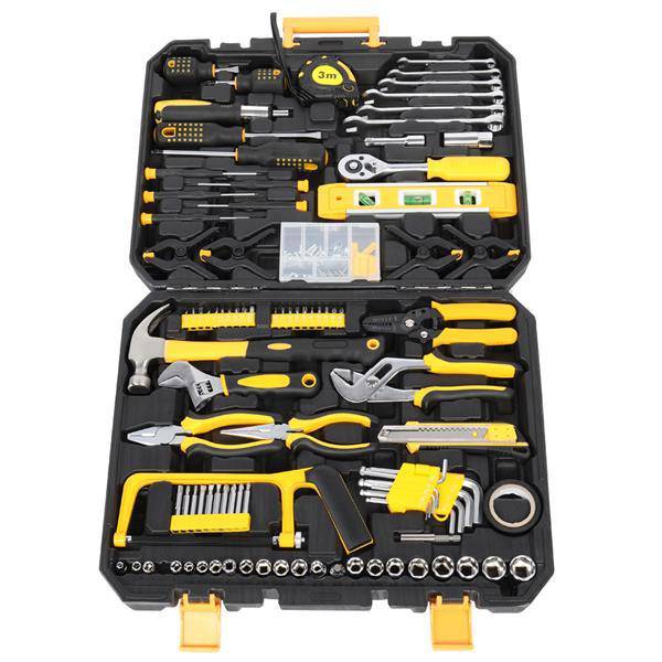 198pc Tool Set Black & Yellow - Trendy Hati